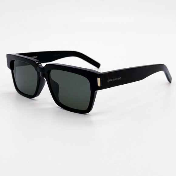 NEW SAINT LAURENT SUNGLASSES SL732/F VADIM 002 BLACK UNISEX EYEWEAR SL 732/F 002 - Picture 3 of 10